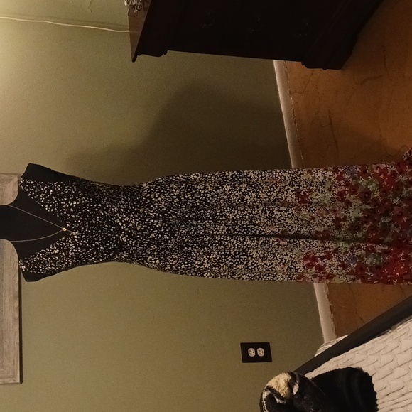 SPECIAL 2/$25 Chaps Maxi Dress Size Small - Picture 2 of 7